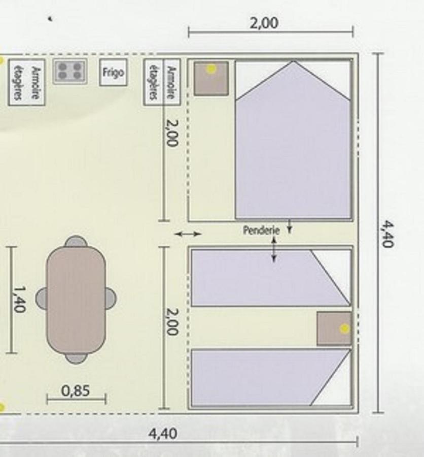 Camping Le Chassezac Sampzon Exterior foto