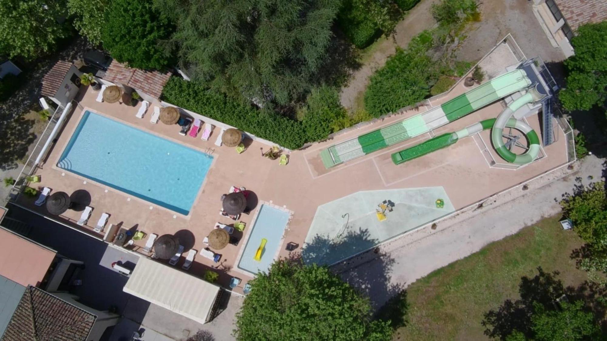 Camping Le Chassezac Sampzon Exterior foto