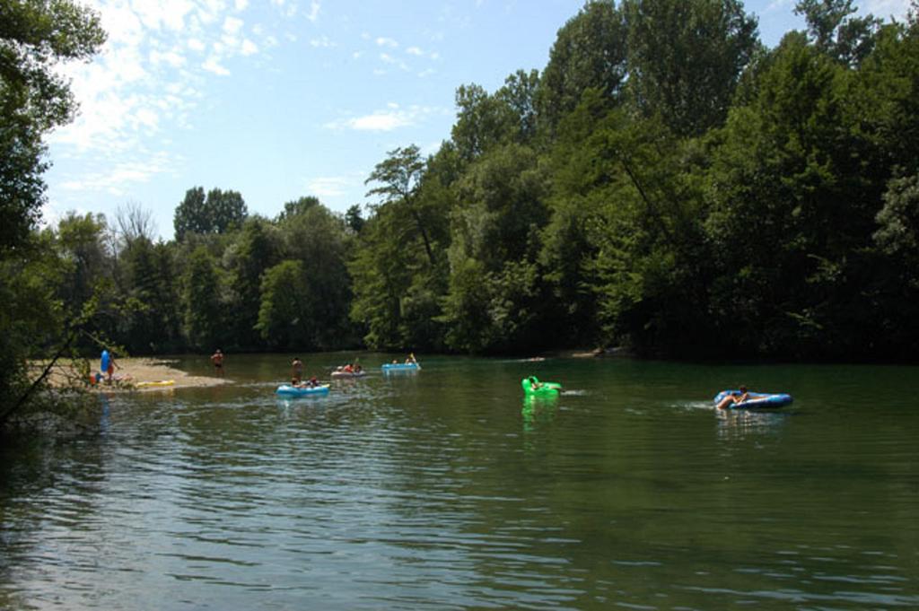 Camping Le Chassezac Sampzon Exterior foto