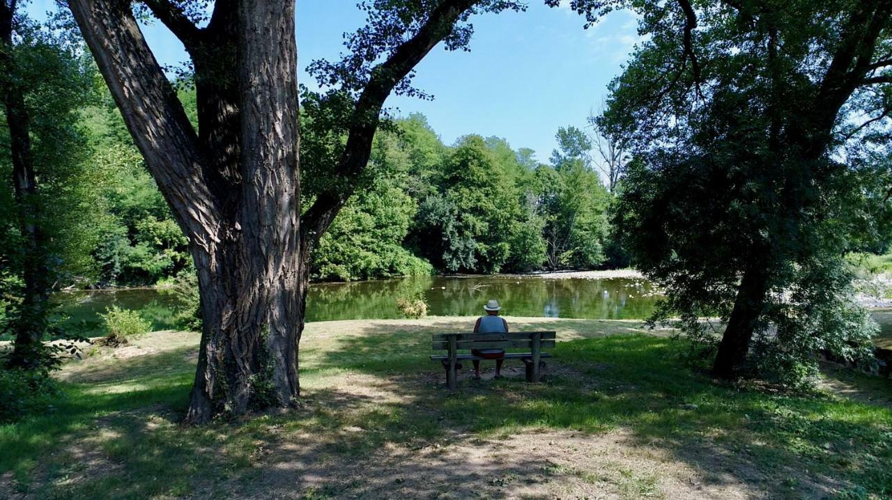 Camping Le Chassezac Sampzon Exterior foto
